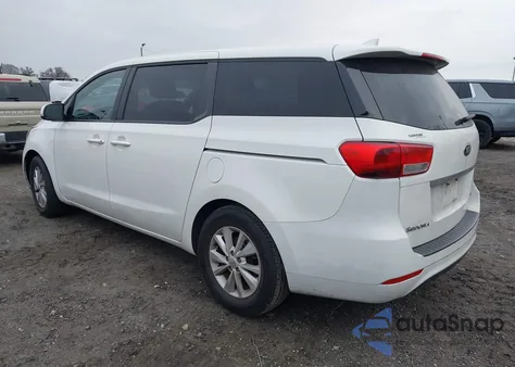 2017 Kia Sedona Lx from USA, damaged, VIN KNDMB5C10H6221040